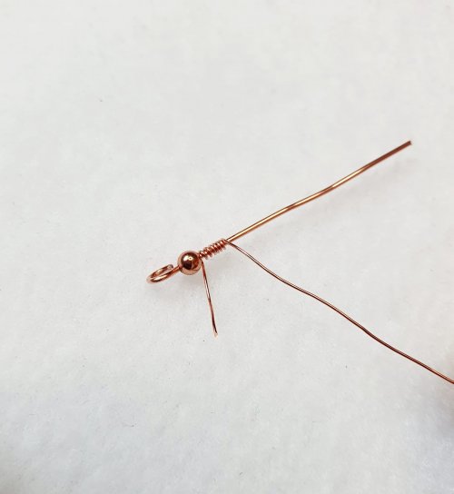 Natalie Patten's French Hook Ear Wires - , Findings & Components, Toggles & Clasps, Earwire & Headpin, Coiling, Coiling Wire, Wire Coiling, Using the 26-gauge wire